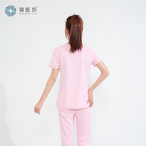 Vêtements d'intérieur pour le lavage des mains Ensemble deux pièces Antibactérien Antistatique Salle d'opération Respirant Uniforme d'infirmière - Product Image 3