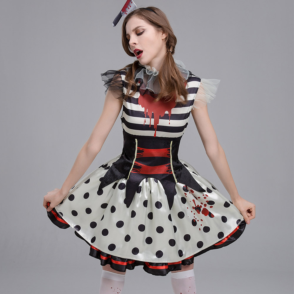 princess polly baby blue dress Women's Disney Minnie Mouse Red/White Polka Dot Dress Halloween Costume  with Headband, More Options Available