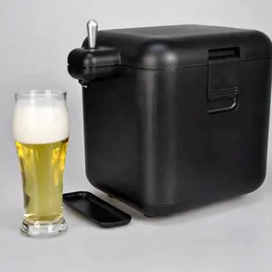 6 Can Bottle Ultrasonic Foam Maker Beer Dispenser Machine With Ice Tube Cooling Bar Accessory