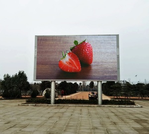 P8 8 mét Led Ngoài Trời biển quảng cáo với hình ảnh động cho quảng cáo bán lẻ tàu điện ngầm & Sân bay sử dụng IP65 đánh giá - Product Image 1