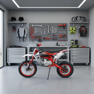 Precio Directo de Fábrica: Motocicleta Todoterreno de Gasolina de 125cc, 4 Tiempos, Refrigerada por Aire, con Marco de Acero, DB-102, Cadena, para Adolescentes/Adultos, Motocross Manual - Product Image 1