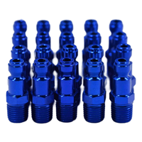 AMT Kit de coupleur d'air universel 1/4 ''NPT 4 pièces bouchons d'air de type I/M Accessoires de perceuse à air personnalisables OEM Outils pneumatiques