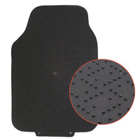 Tapis de sol de voiture antidérapants en PVC et aluminium de bonne qualité, épaisseur 18 mm, ensemble complet de 4 pièces, accessoires intérieurs universels pour voiture