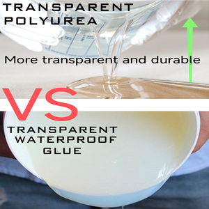 Sellador de poliurea transparente de alta resistencia Superficie de azulejo perfecta Revestimiento impermeable <span class=keywords><strong>Pegamento</strong></span> impermeable transparente de alta visibilidad - Product Image 3