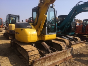 Excavatrice Komatsu PC78 d'occasion de 7 tonnes, modèle 2022, moteur neuf en stock à vendre à Hefei avec inspection vidéo et sonore - Product Image 3