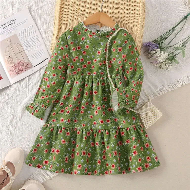 Top Quality Kids Clothes Fashion Designer Flower Girls' Dresses Competitive Price Girl Dresses