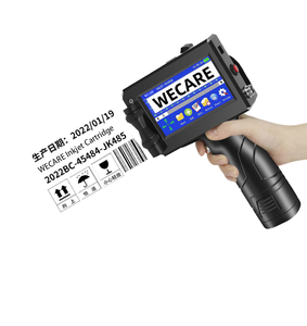 Wecare 12.7mm nhãn dán tốt nhất xách tay hết hạn ngày in logo hàng loạt mã hóa máy cầm tay máy in phun - Product Image 1