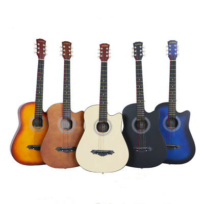 38 Inch Acoustic Guitar High Quality Cheap Price for Beginners Classical Guitar
