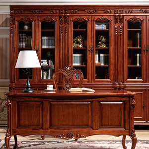 Mộc Mạc American vải ghế ăn-Châu Âu trắng khắc da/Bàn ghế cho ăn uống/văn phòng - Product Image 2