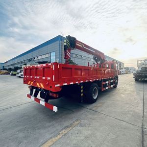Camion de transport Dongfeng 4X2 de 8 tonnes avec grue télescopique hydraulique montée sur camion pour le levage de matériaux de construction - Product Image 3