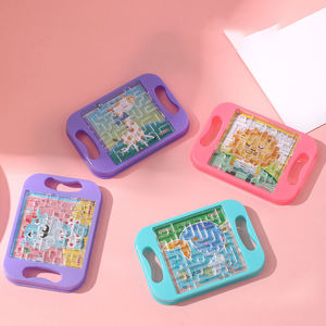 Mini Labirinto Tascabile con Palla di Equilibrio, Gioco Educativo per lo Sviluppo Cerebrale dei Bambini - Product Image 4