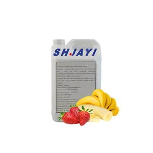 ฐานเครื่องดื่มเครื่องดื่มใหม่50ครั้ง Shjayi น้ำเชื่อมสตรอเบอร์รี่และกล้วยสูตรน้ำอัดลม
