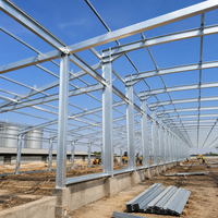 Diseño de Nave Avícola Prefabricada de Acero con Aislamiento Térmico Avanzado, Ahorro de Energía, para Cría de Aves, Automatizada