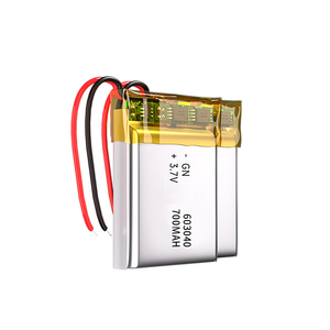 Bán buôn 603040 có thể sạc lại LiPo pin 3.7V Li-<span class=keywords><strong>polymer</strong></span> pin 700mAh 603040 pin <span class=keywords><strong>lithium</strong></span> <span class=keywords><strong>polymer</strong></span> - Product Image 6