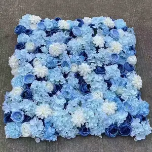 Sesuaikan Desain Pernikahan Gading Bunga Latar Belakang Dinding Mawar Bunga Dinding