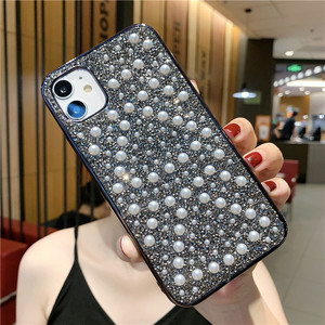 Funda de teléfono con espejo de <span class=keywords><strong>cristal</strong></span> de Diamante, para Iphone 12 pro 11 pro max, venta al por mayor de fábrica - Product Image 2