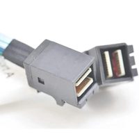 Cable R/A Mini SAS HD Str de alta velocidad de 0,85 m para Huawei Xfusion Server 8 1P * 30awg 2 Drain 8C 30awg Cable para computadoras