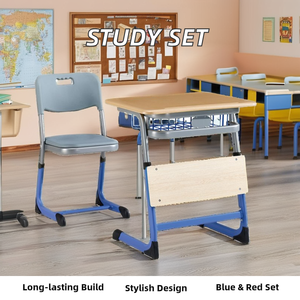 Conjunto de Silla de Escritorio Individual Moderna con Altura Ajustable, Muebles Escolares Comerciales de Metal SONGYE PT-308Z, 1 Año de Garantía, Color Personalizado PT- - Product Image 2