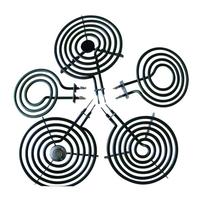 Élément chauffant en spirale en acier inoxydable à haute résistance pour friteuse à air et four à convection