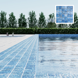 Piastrelle a Mosaico in Ceramica Antiscivolo Shanmei per Piscine - Finitura Lucida, Spessore 5.5mm/6mm, per Uso Esterno - Product Image 5