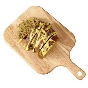 Planche à découper en bois de caoutchouc durable personnalisée avec poignée, résistante au lave-vaisselle, polyvalente pour la cuisine, la maison et les restaurants - Product Image 1
