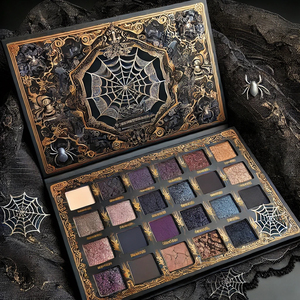 8801 Cao Sắc Tố Halloween Bóng Mắt Matte <span class=keywords><strong>18</strong></span> Màu Sắc Khỏa Thân Tùy Chỉnh Nhãn Hiệu Riêng <span class=keywords><strong>Eyeshadow</strong></span> <span class=keywords><strong>Palette</strong></span> - Product Image 1