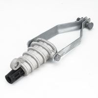Pince de tension isolante de type cale NXJG 1 2 3 4 en alliage d'aluminium, pince d'ancrage de terminaison pour câble aérien isolé ABC 35-240 mm²