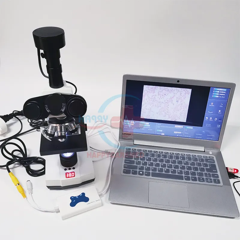 HC-B028V memeli Sperm kalite analiz sistemi köpek meni mikroskop analizörü veteriner Sperm analizörü köpek kedi için