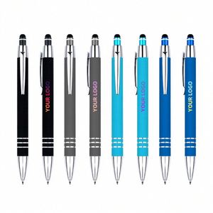Custom Logo High-End Metal Promotional Gel <b>Pen</b> with 0.5mm Tip and Touch Function for Business - Product Image 6