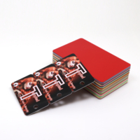 Étiquettes de clés intelligentes personnalisées en PVC avec code-barres 85,5x54,4mm, mini-étiquettes RFID NFC étanches pour contrôle d'accès en salon de beauté, club de coiffure, perforées