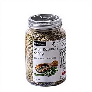 Poudre de feuilles de romarin biologique premium 100 % pure, emballage scellé de qualité supérieure pour une saveur authentique, produit agricole de qualité alimentaire - Product Image 1