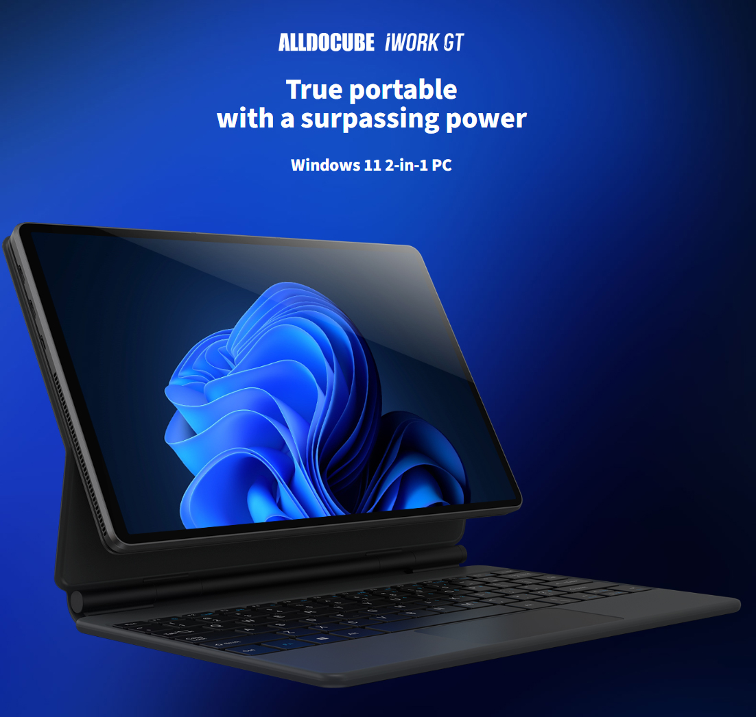 ALLDOCUBE iWORK GT 2-in-1 Tablet PC, 11-Inch Core i5, 16GB RAM
