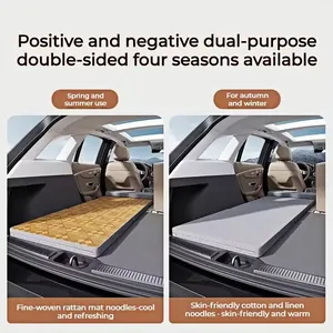 <span class=keywords><strong>Colchón</strong></span> Plegable Portátil para Viajes en Auto, Cama de Viaje para el Hogar, <span class=keywords><strong>No</strong></span> Inflable, para Acampar, Descansar en la Oficina, Asiento Trasero del Auto - Product Image 2