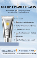 MOIKA YUEJIN Crème hydratante teintée la plus vendue Protection UVA/UVB Crème solaire SPF 50 Crème solaire liquide teintée