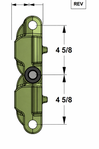 Chaînes de chenilles de remplacement pour moissonneuse-batteuse agricole en acier haute résistance, robuste, CC_416 - Product Image 4