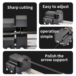 Bắn cung đa chức năng điện mũi tên cắt thấy cắt trục và kiểm tra thẳng công cụ mũi tên Spinner mũi tên cắt - Product Image 3