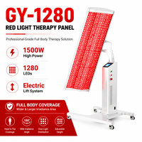Panel de Terapia de Luz Roja Suyzeko para Cuerpo Completo, 660nm 850nm, Máquina de Fotobiomodulación con Soporte Motorizado para Clínica de Bienestar y SPA