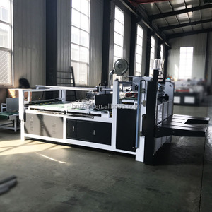 Warranted Semi Automatic Zxj-2800 Regular Shape Corrugated Paperboard Gluing Machines and Carton <strong>Box</strong> <strong>Folder</strong> Gluer Machinery - Product Image 3