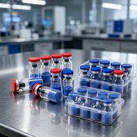 Matières premières cosmétiques en poudre de haute pureté CAS 89030955 Formule moléculaire C14H21CuN6O6 Produits chimiques pour les soins capillaires Détergent brut