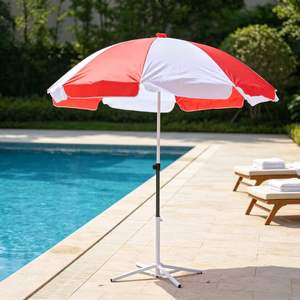 Sombrilla de Playa para Exteriores, 1m 1.2m, Protección UV, Resistente al Viento, Económica, para Actividades al Aire Libre, Venta al Por Mayor - Product Image 1