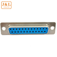 Vente en gros DB25 Connecteur VGA soudé DB 25Pin Type à souder Connecteur adaptateur de prise Connecteur femelle