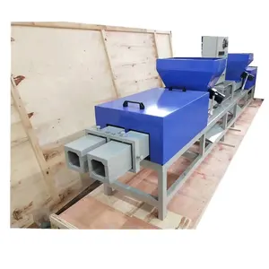 double head wooden pallets extruder machine