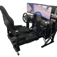 Siège de Simulation de Course pour PC PS4 PS5, Cockpit de Conduite Compatible Logitech G25 G27 G29 G920 F1 GTR