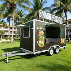 Camion-restaurant mobile entièrement équipé, remorque alimentaire fermée, chariot alimentaire entièrement équipé, camions de restauration à vendre - Product Image 6