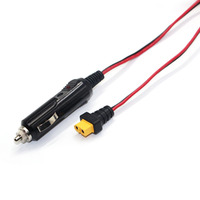 12 v-24 V adaptor rokok mobil steker laki-laki ke XT60 konektor Wanita kabel ekstensi