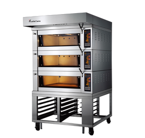 Itop Kalbosin — four électrique à pain, 3 plateaux, pour la cuisson du pain, baguette française, cuisson à la vapeur - Product Image 1