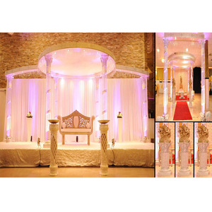 Modern <b>Wedding</b> Fiber Crystal Mandap Fiji <b>Wedding</b> Crystal Mandap Decoration Indian <b>Wedding</b> Crystal Mandaps Manufacturers - Product Image 1