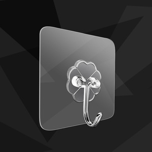 Móc dính mạnh mẽ để sử dụng chống thấm nước và chống ẩm trong phòng tắm và nhà bếp, móc tự dính trong suốt - Product Image 3