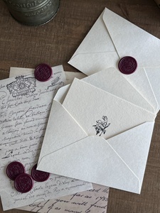 Venta al por mayor de lujo lámina de oro tipografía tarjeta de felicitación personalizada tarjeta de visita debossed tarjetas de agradecimiento con sobres - Product Image 6