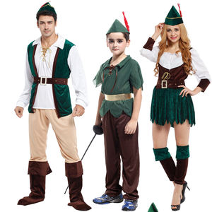 Disfraz de Arquero para Niños, Disfraz de Halloween para Niños, Conjunto de Cosplay, Poliéster Negro - Product Image 1